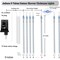 Aukora Rain Drop Lights, LED Meteor Shower Lights 11.8 inch 8 Tubes 192leds, Icicle Snow Falling Lights for Xmas Wedding Party Holiday Garden Tree Christmas Thanksgiving Decoration Outdoor (White)